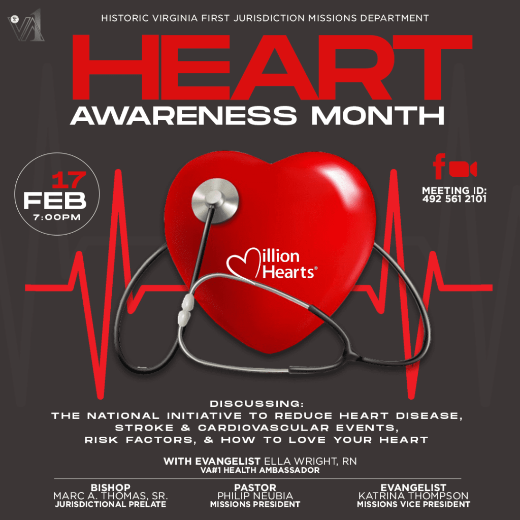 Heart Awareness Month Historic First Jurisdiction of Virginia